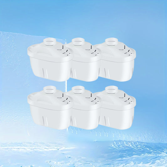 6 Replacement Pack Universal Water Purifier Filter Elements