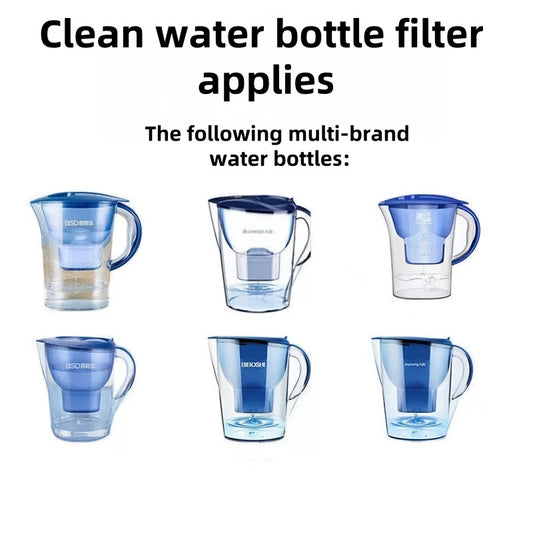 6-Pack Replacement Water Filters Jugs