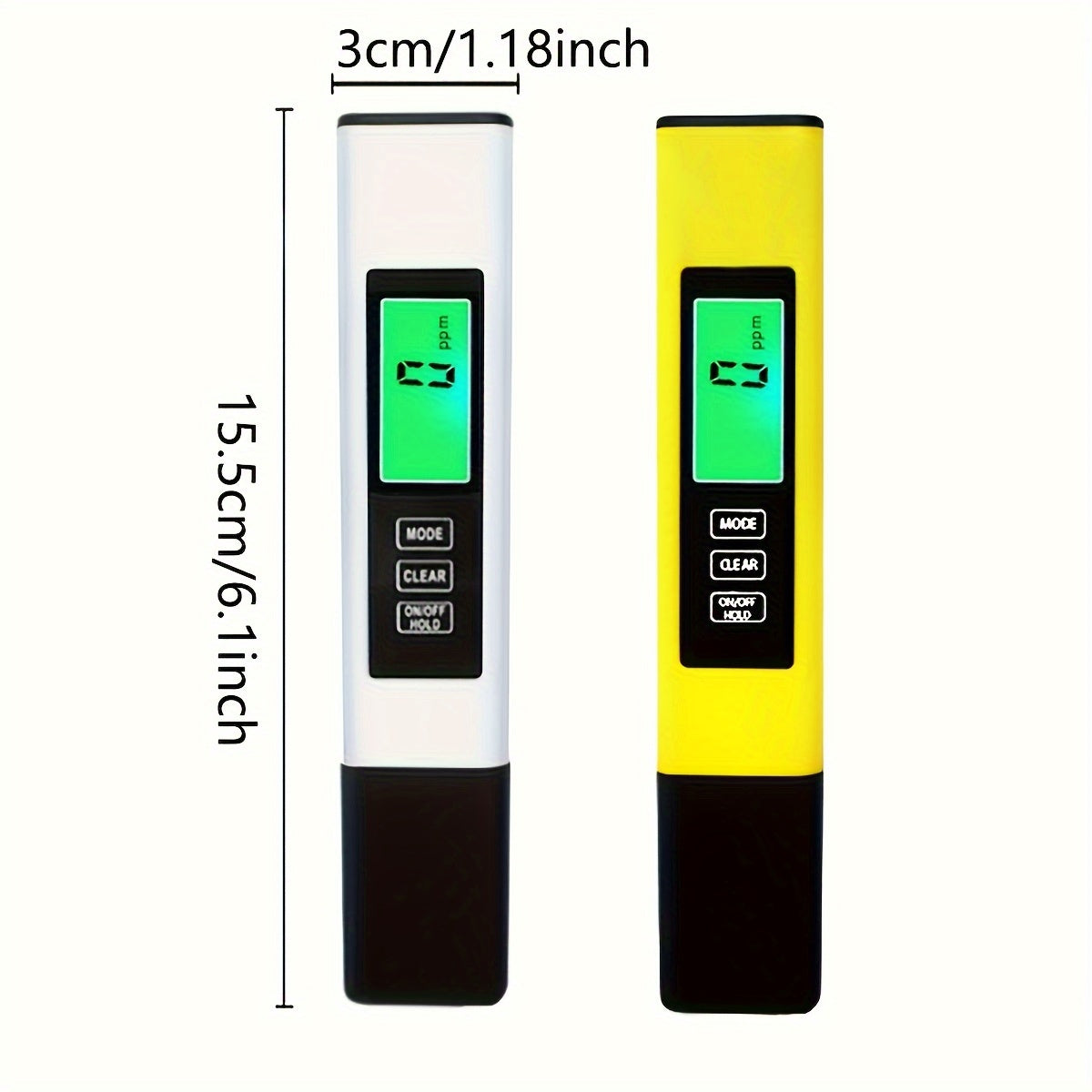 Cloud Prime 3-in-1 Water Tester – TDS, EC & Temperature