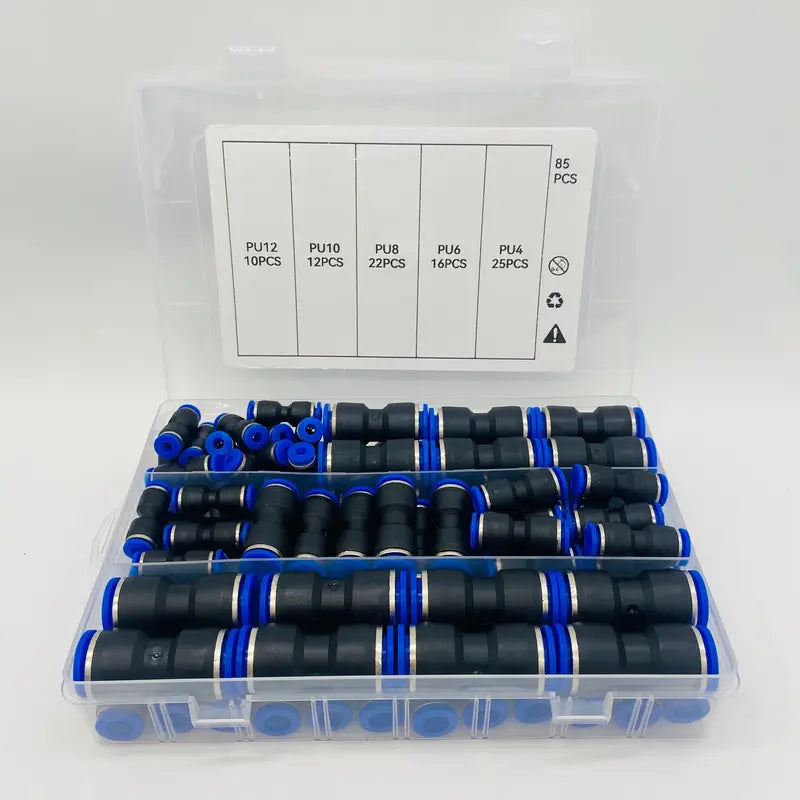 Universal Quick Connect Fittings – Push-In Pipe Set