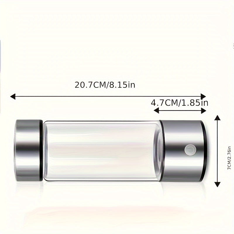 Bouteille d'eau portable avec infuseur à hydrogène