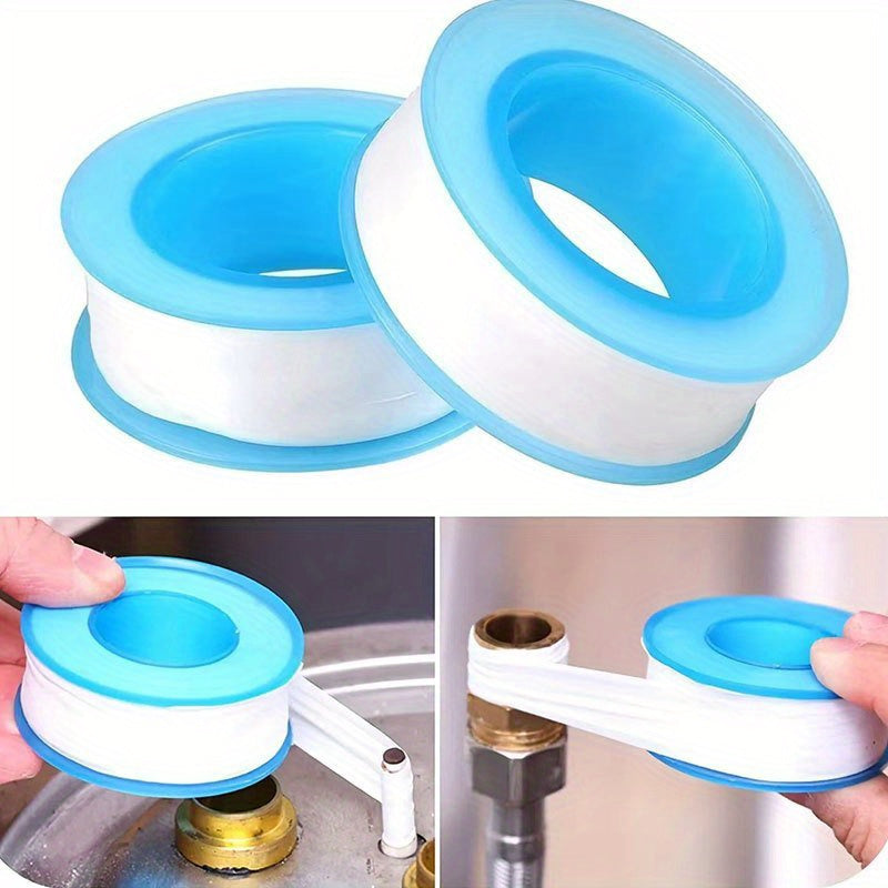 PTFE White Plumbing Tape. Leak-proof seal for pipe fittings