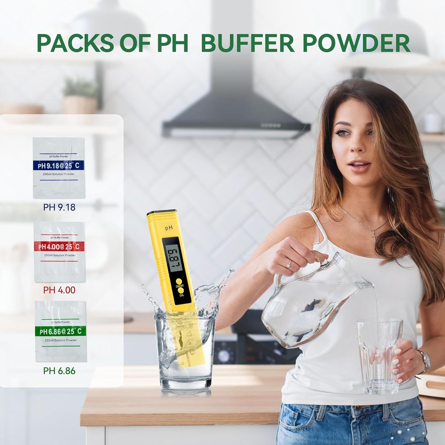 Digital pH Meter – High-Precision Water Tester