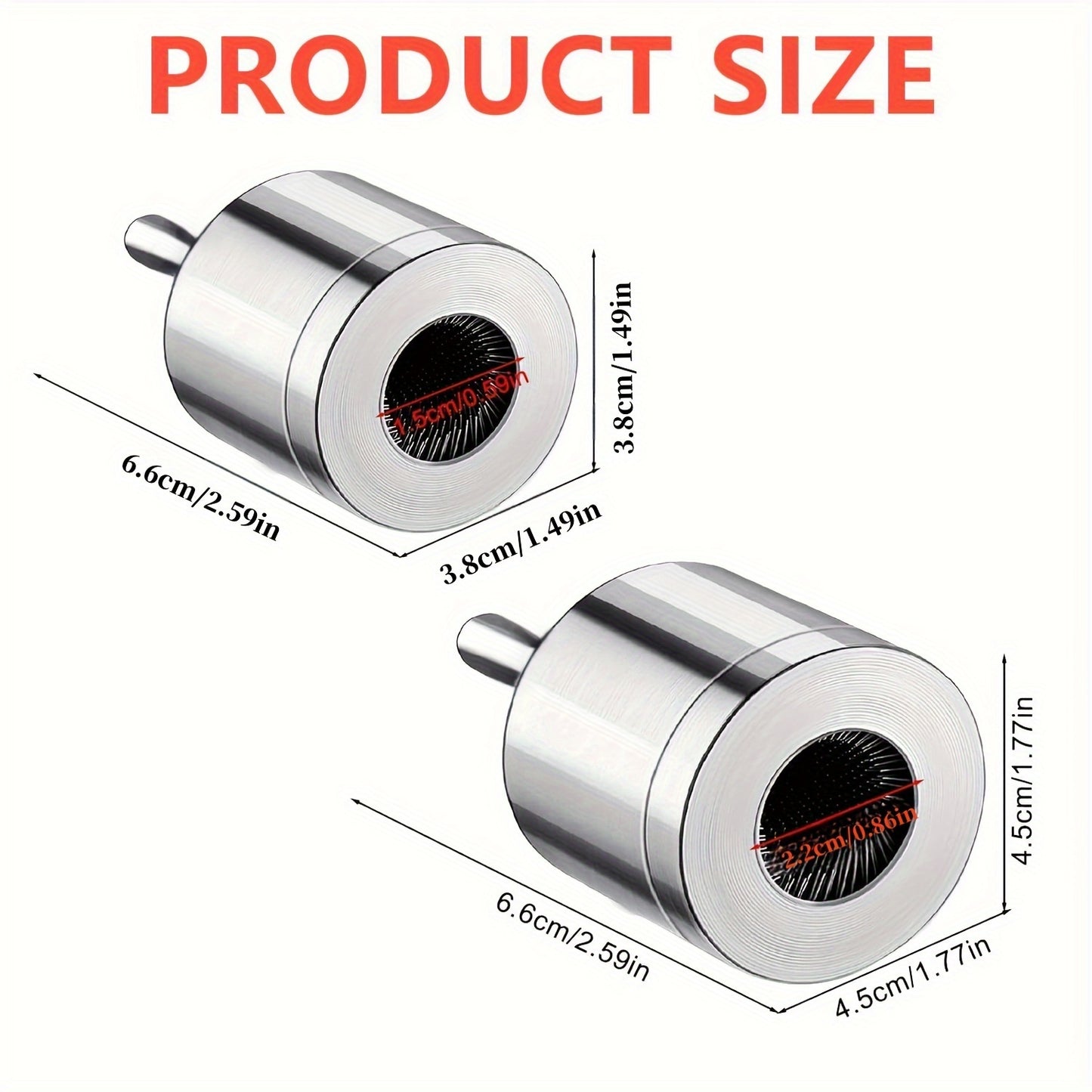 Pulisci tubi in rame da 22 mm/15 mm. Punta per trapano elettrico