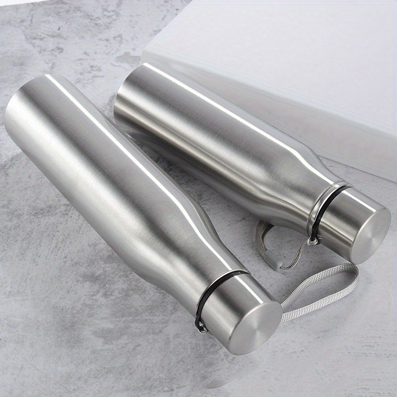 Stainless Steel Portable Sports Water Bottle