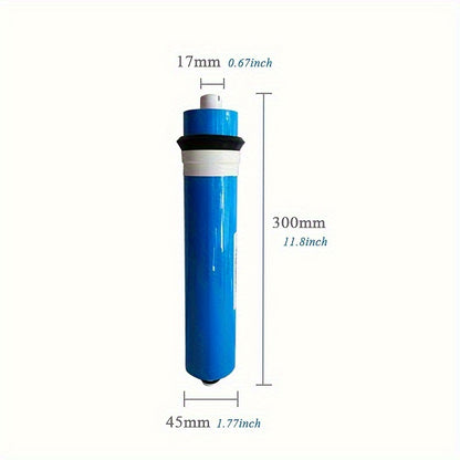 2-Pack Reverse Osmosis Membranes – 75/100/150 GPD for Under Sink Systems