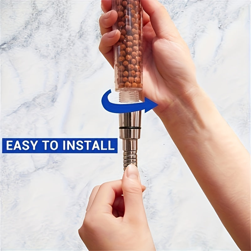 High-Pressure Handheld Shower Head with Filter