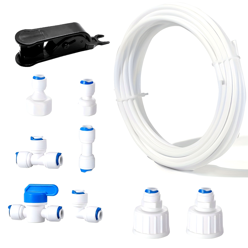 Ensemble de tubes PEX et de raccords rapides – Kit de conduite d'eau de 32 pieds