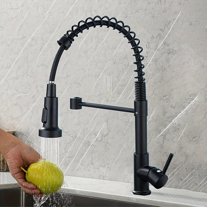 Kitchen Pull-Down Spring Sink Faucet