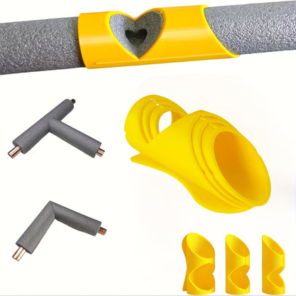 3 Pack Plastic Pipe Insulation Cutter Set