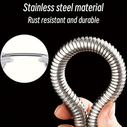 1.2-3m Stainless Steel Shower Hose – Durable & Explosion-Proof