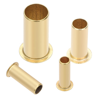 200 x Brass Compression Sleeves – 6 Sizes (1/8" to 1/2")