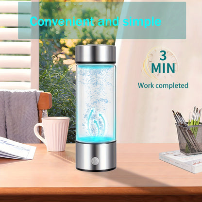 Bouteille d'eau portable avec infuseur à hydrogène