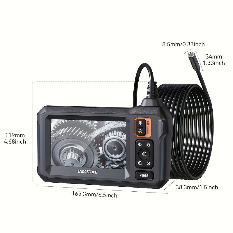 Inskam 4.3" IPS LCD Endoscope Camera. Plumbing & Auto