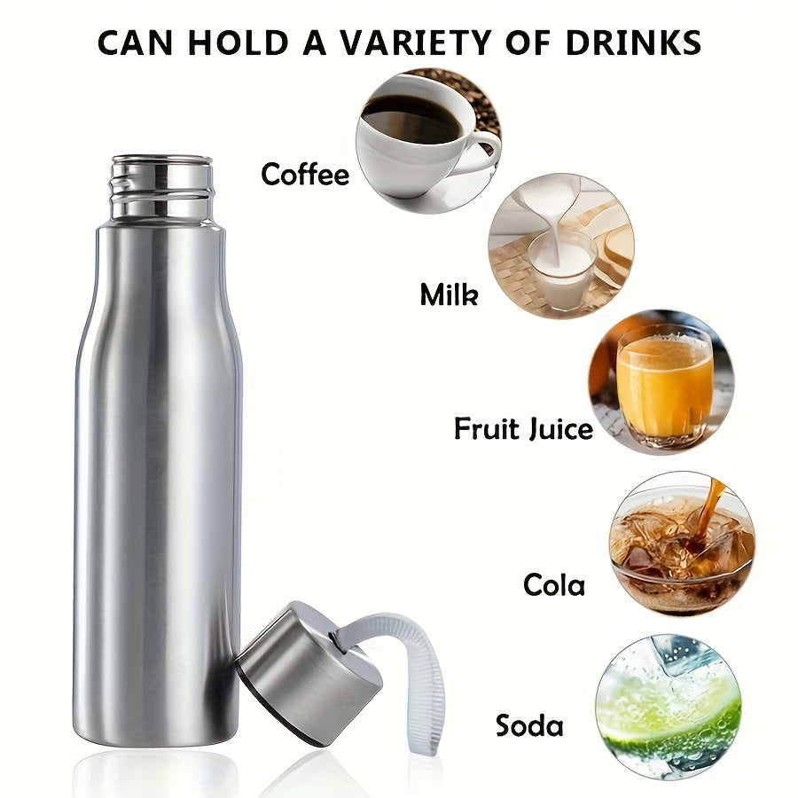 Stainless Steel Portable Sports Water Bottle