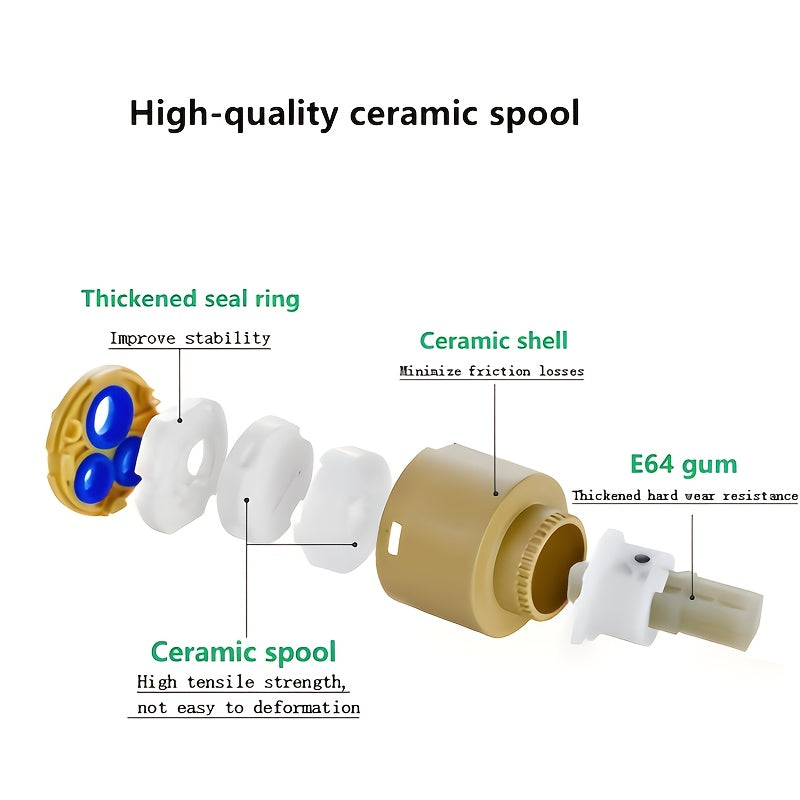 Robinet de cuisine en acier inoxydable. Pivotant à 360°. Mitigeur et eau chaude/froide.