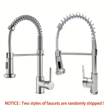 Kitchen Pull-Down Spring Sink Faucet